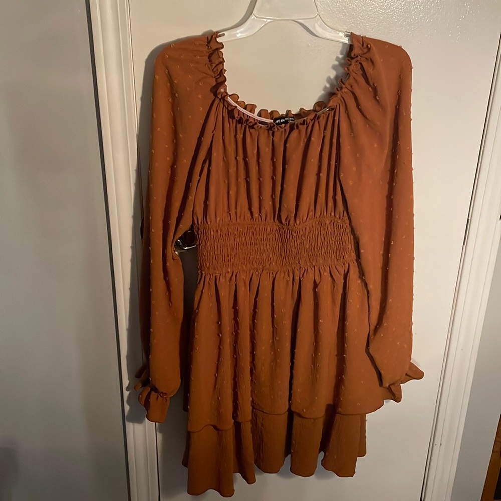Chestnut color dress